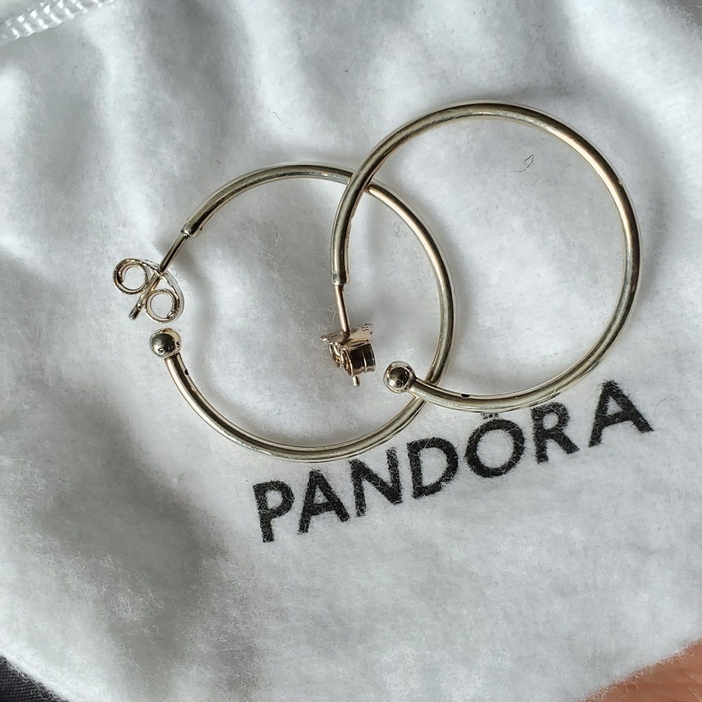 Pandora small hoops of versatility